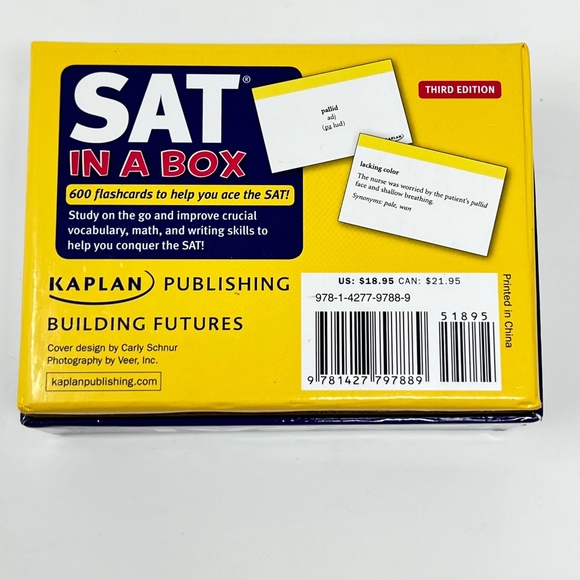 SAT prep- SAT 2 Second Shortcuts & Kaplan SAT in a Box - Picture 8 of 11